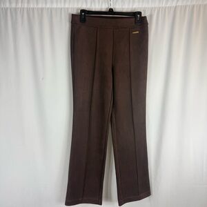 Marc New York  Brown Pants Womens full control High waist  Velvet pull On S